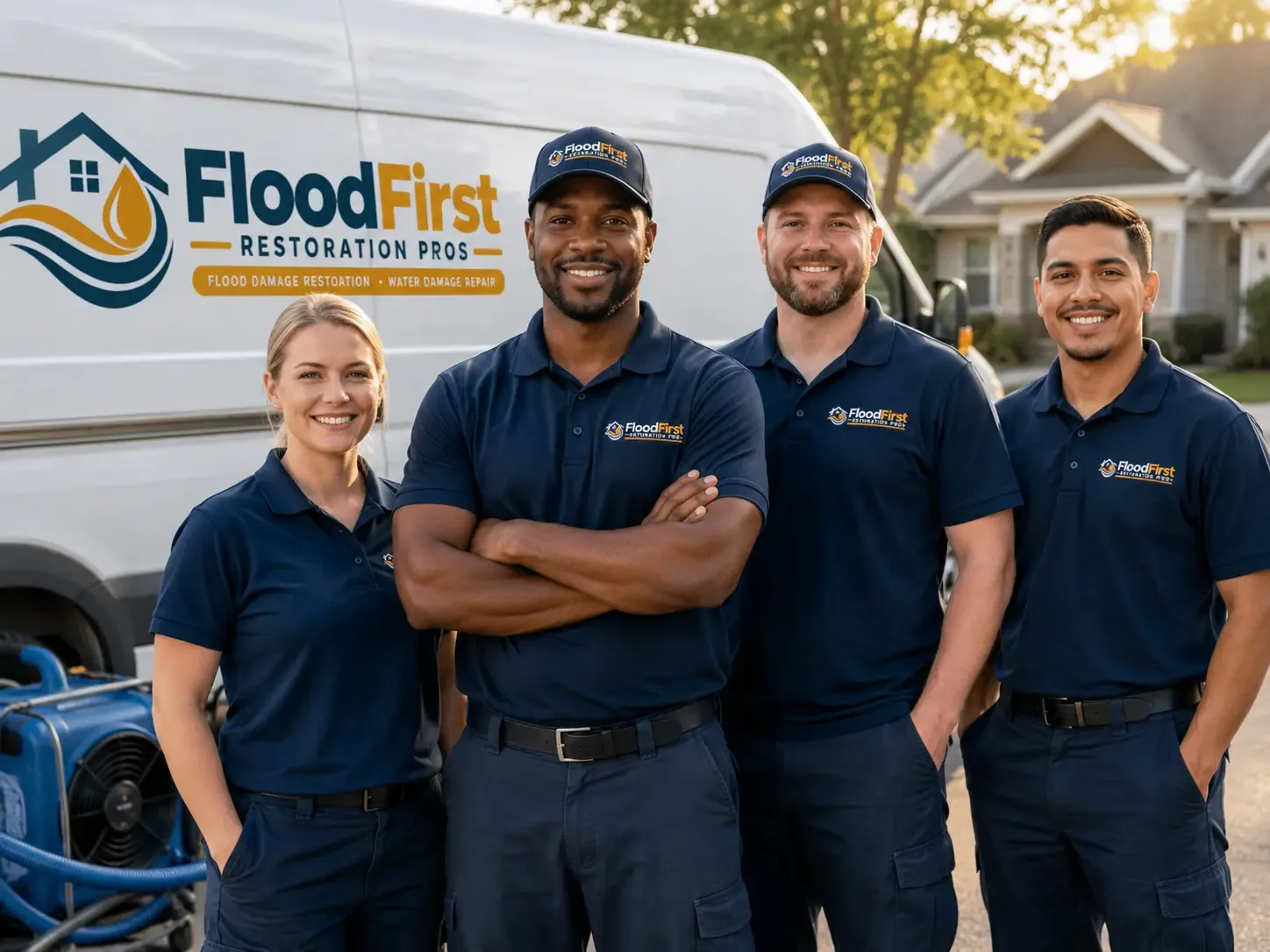Flood Damage Restoration company in Lower Brule, SD
